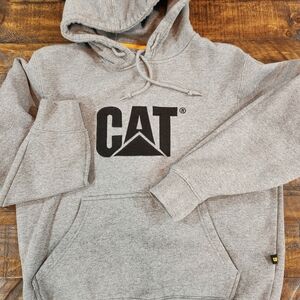 Caterpillar Gray Hoodie